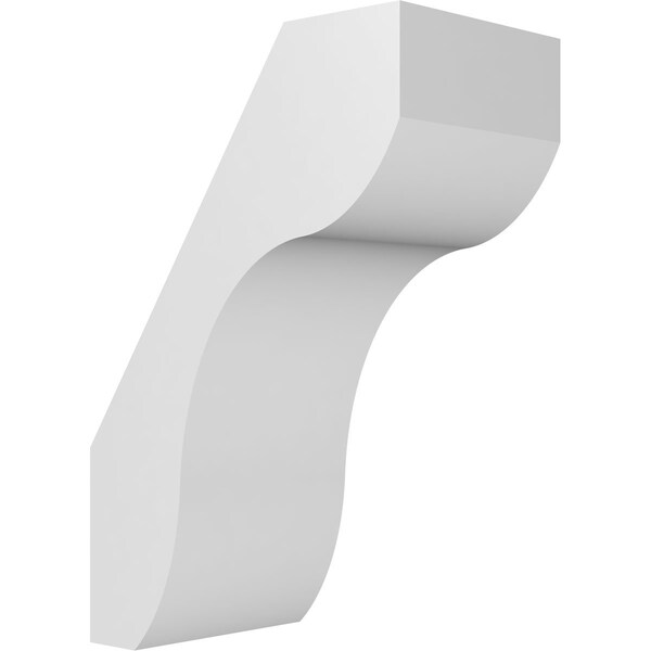 Ekena Millwork 5-in. W x 8-in. D x 12-in. H Stanfield Architectural Grade PVC Knee Brace BRCP05X08X12STA - main